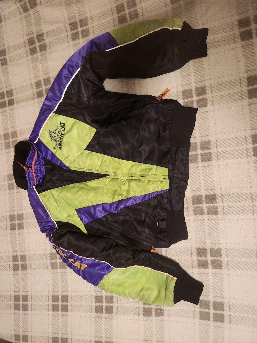 ArctiQwear Copper Ridge Men's Ski Jacket Purple & Green Size Medium